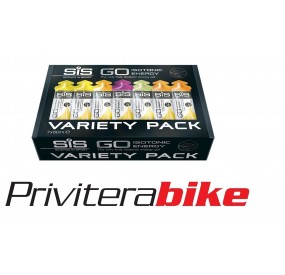 SIS GO ISOTONIC ENERGY VARIETY PACK 7 GELS SIS131063